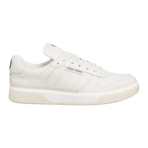 Eenvoudige B300 Sneakers met Vetersluiting Fred Perry , White , Heren