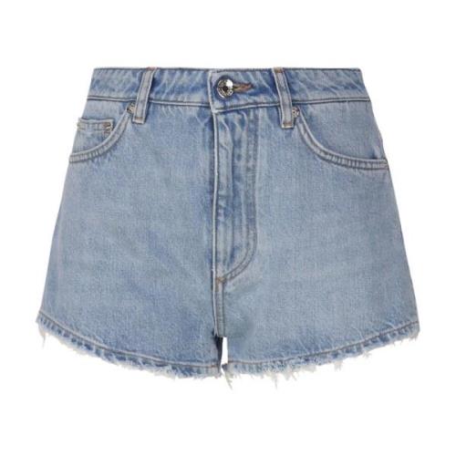 Licht Denim Shorts met Zakken Dolce & Gabbana , Blue , Dames