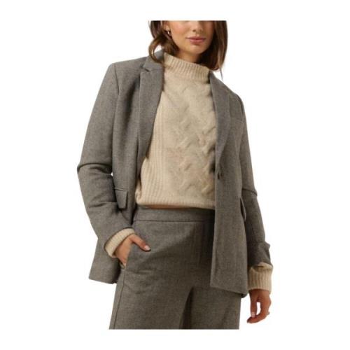 Bruine Blazer voor Vrouwen Moss Copenhagen , Brown , Dames