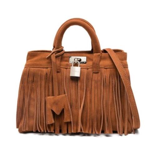 Gefranjerde Nina Tas voor Vrouwen Medea , Brown , Dames