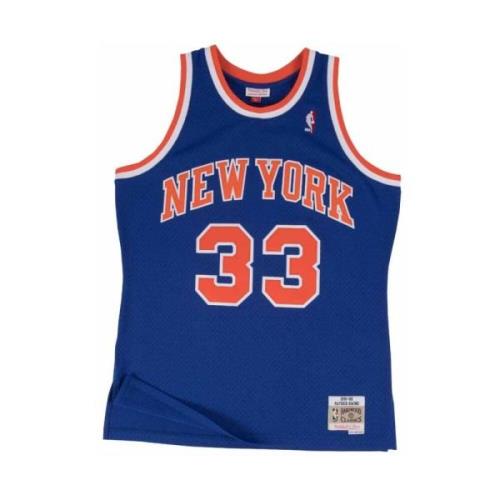 Patrick Ewing Knicks Swingman Jersey Mitchell & Ness , Blue , Heren