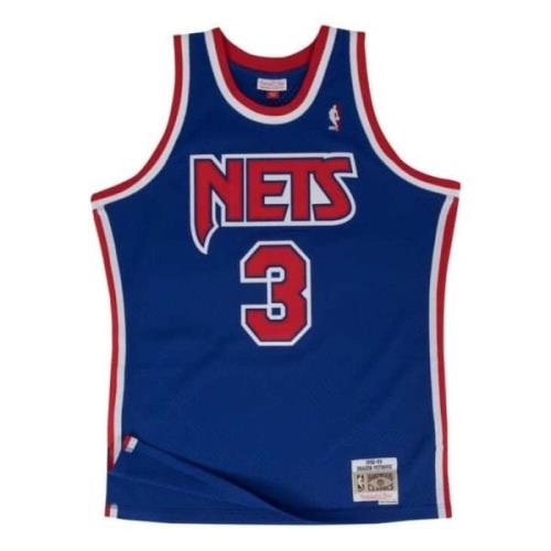 Nets Basketball Shirt Mitchell & Ness , Blue , Heren