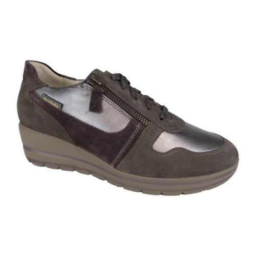 Stijlvolle Damessneakers Mephisto , Gray , Dames