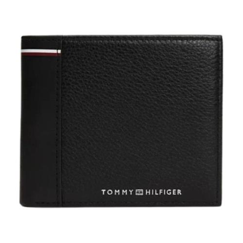 Herenportemonnee met Muntvak Tommy Hilfiger , Black , Heren