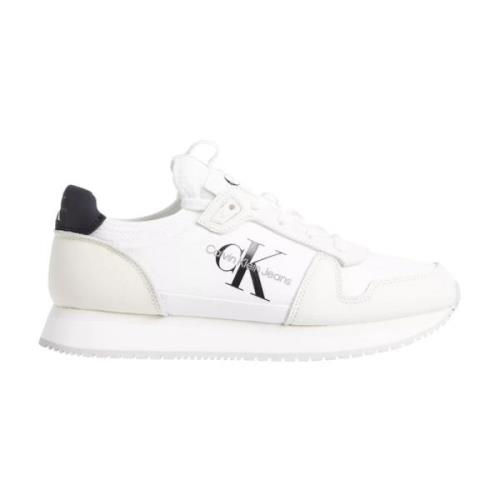 Witte Damessneakers Calvin Klein Jeans , White , Dames