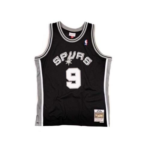 San Antonio Spurs Swingman Jersey Mitchell & Ness , Black , Heren