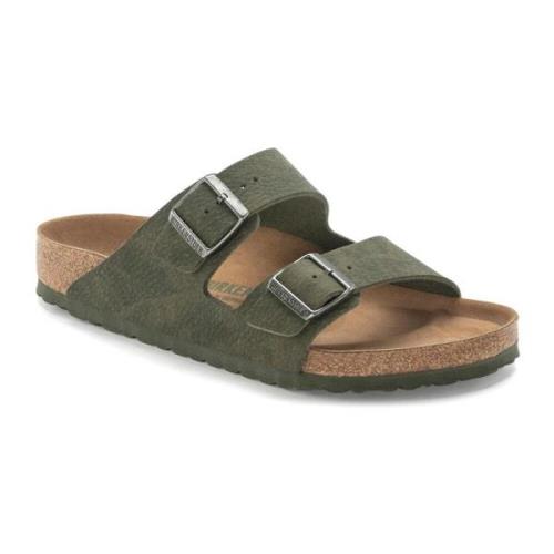 Vegan Arizona Slipper Schoenen Birkenstock , Green , Heren