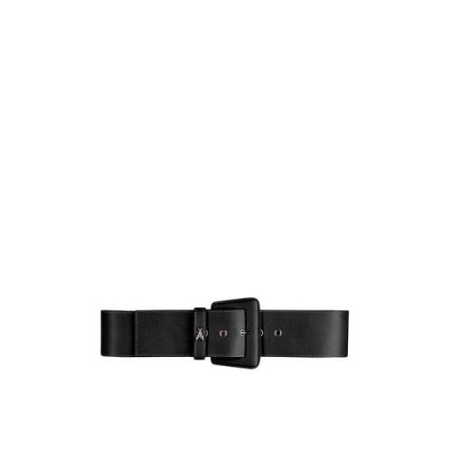 Hoge taille riem Cw8783L048 Patrizia Pepe , Black , Dames