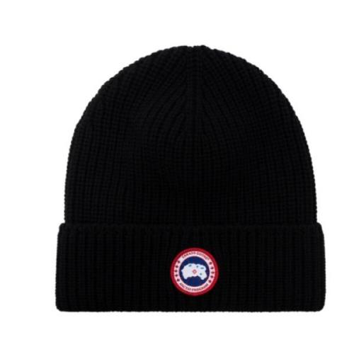 Zwarte Wintermutsen voor Mannen Canada Goose , Black , Heren