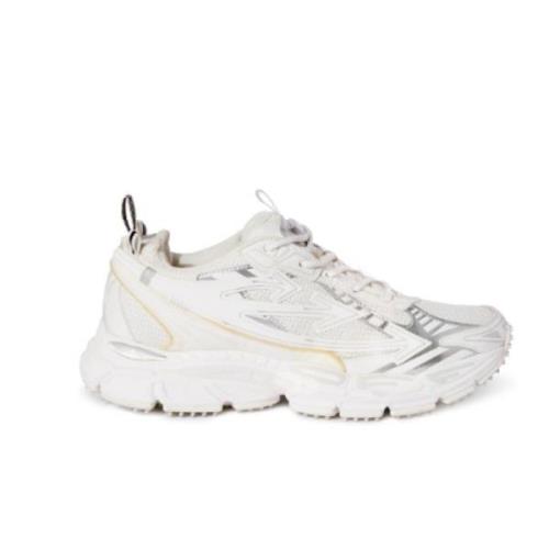 Witte Platte Schoenen Off White , White , Dames