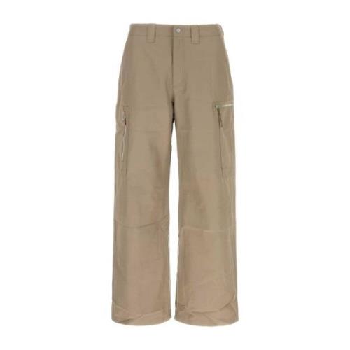 Grijze Twill Tactische Cargo Broek Our Legacy , Gray , Heren