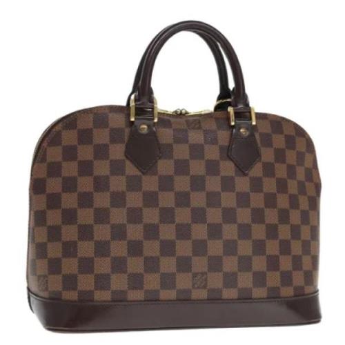 Pre-owned Canvas louis-vuitton-bags Louis Vuitton Vintage , Brown , Da...