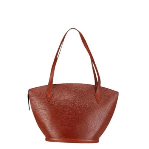 Pre-owned Leather louis-vuitton-bags Louis Vuitton Vintage , Brown , D...