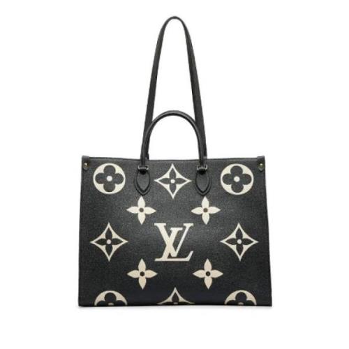 Pre-owned Leather louis-vuitton-bags Louis Vuitton Vintage , Black , D...