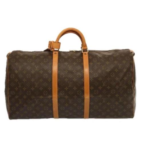 Pre-owned Canvas louis-vuitton-bags Louis Vuitton Vintage , Brown , Da...