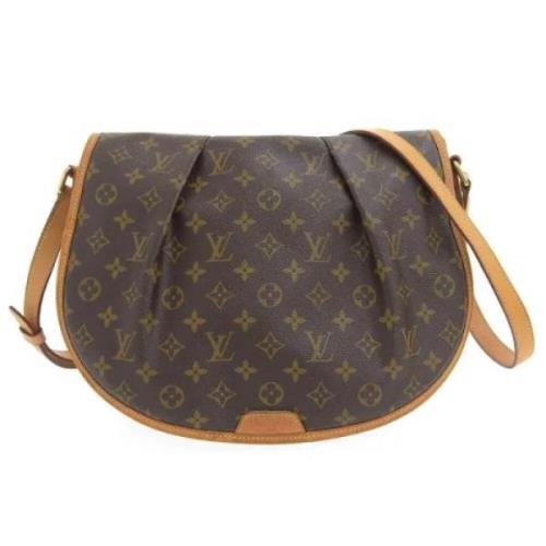 Pre-owned Canvas louis-vuitton-bags Louis Vuitton Vintage , Brown , Da...