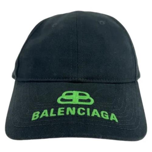 Pre-owned Canvas hats Balenciaga Vintage , Black , Dames