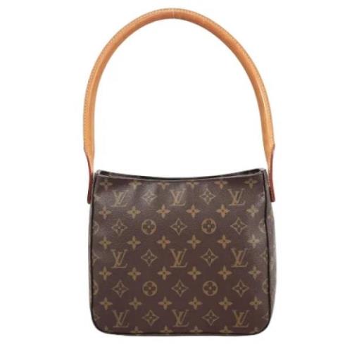 Pre-owned Canvas louis-vuitton-bags Louis Vuitton Vintage , Brown , Da...