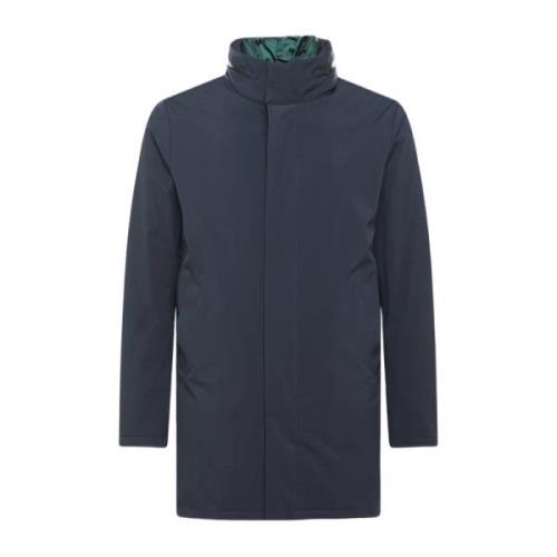 Technische Parka met Verborgen Capuchon People of Shibuya , Blue , Her...