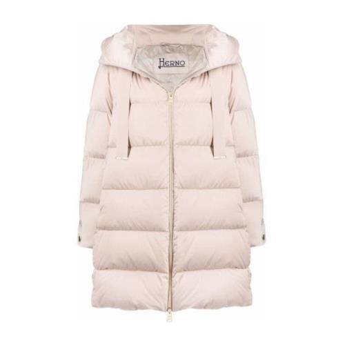 Lichtgewicht Donsjas Herno , Beige , Dames