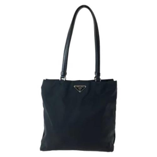 Pre-owned Canvas totes Prada Vintage , Black , Dames