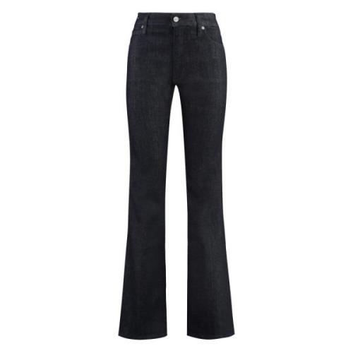 Flared Jeans met Metalen Rivetten Calvin Klein , Blue , Dames