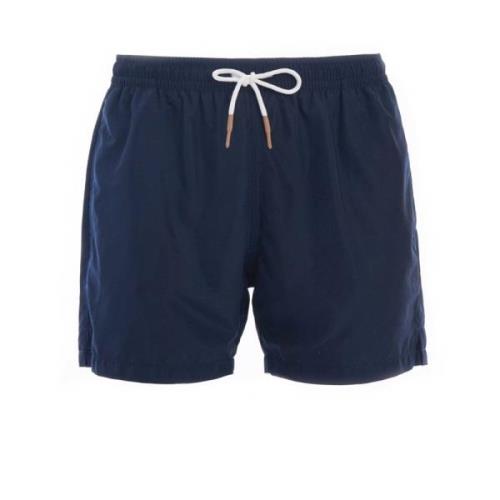 Strandshorts Ss23 Eleventy , Blue , Heren