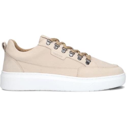 Lux Beige Sneakers voor dames Haboob , Beige , Heren