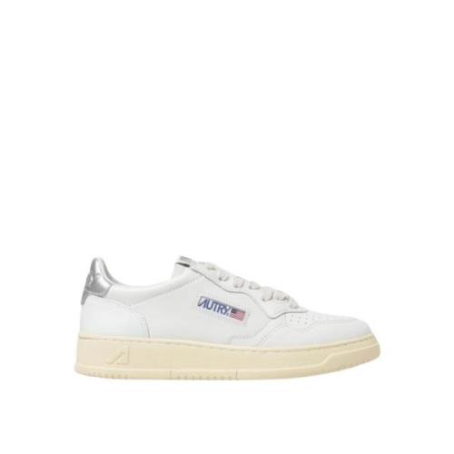 Witte Medalist Leren Sneakers Autry , White , Dames