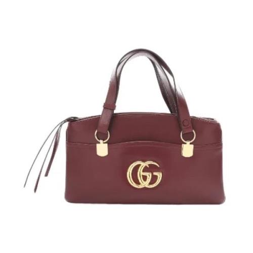 Pre-owned Leather gucci-bags Gucci Vintage , Red , Dames