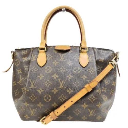 Pre-owned Canvas louis-vuitton-bags Louis Vuitton Vintage , Brown , Da...