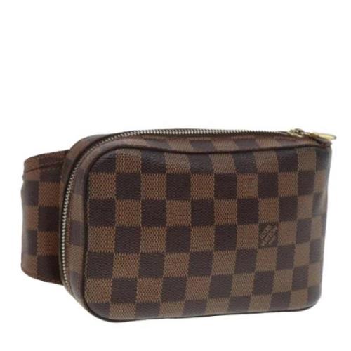 Pre-owned Canvas louis-vuitton-bags Louis Vuitton Vintage , Brown , Da...