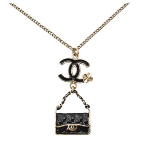 Pre-owned Metal chanel-jewelry Chanel Vintage , Yellow , Dames