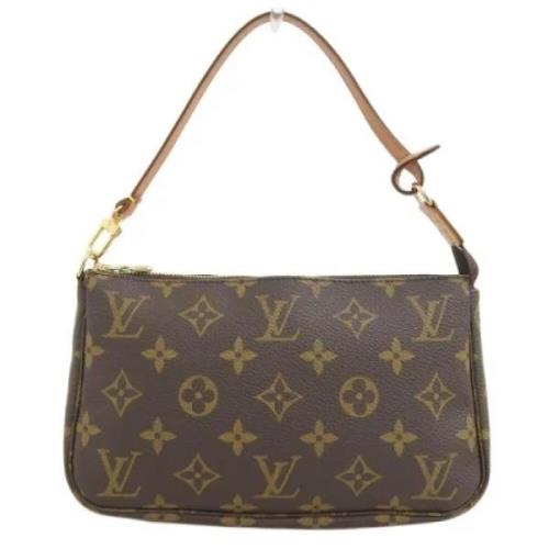 Pre-owned Canvas louis-vuitton-bags Louis Vuitton Vintage , Brown , Da...