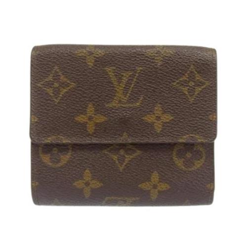 Pre-owned Canvas wallets Louis Vuitton Vintage , Brown , Dames