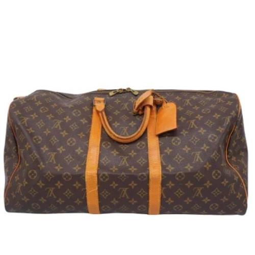 Pre-owned Canvas louis-vuitton-bags Louis Vuitton Vintage , Brown , Da...