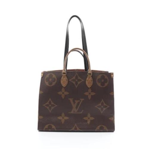 Pre-owned Leather louis-vuitton-bags Louis Vuitton Vintage , Brown , D...