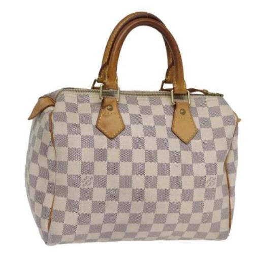 Pre-owned Canvas louis-vuitton-bags Louis Vuitton Vintage , Beige , Da...