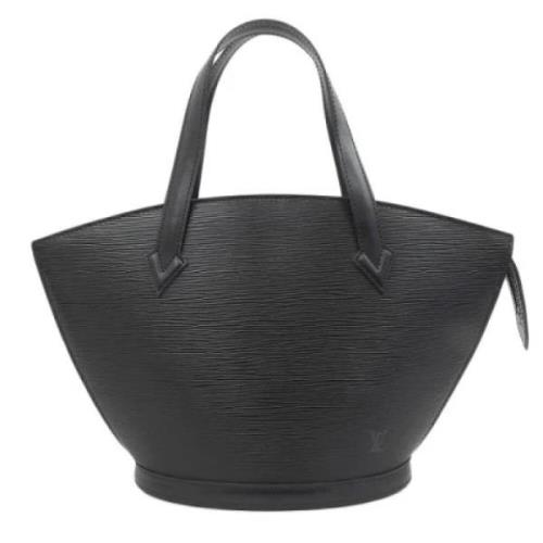 Pre-owned Leather louis-vuitton-bags Louis Vuitton Vintage , Black , D...