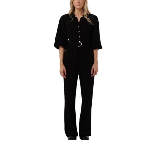 Elegante Zwarte Jumpsuit Gina Vis Aaiko , Black , Dames