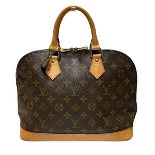 Pre-owned Canvas louis-vuitton-bags Louis Vuitton Vintage , Brown , Da...