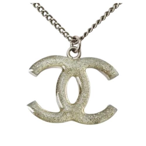 Pre-owned Metal chanel-jewelry Chanel Vintage , Gray , Dames