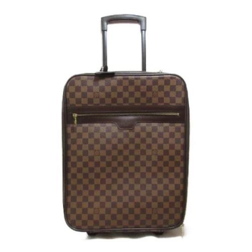 Pre-owned Canvas louis-vuitton-bags Louis Vuitton Vintage , Brown , Da...