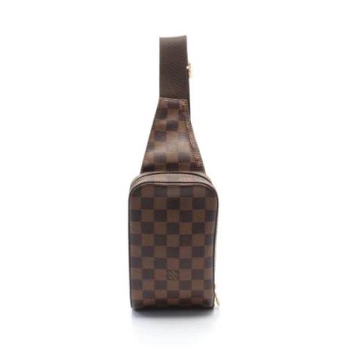 Pre-owned Leather louis-vuitton-bags Louis Vuitton Vintage , Brown , D...