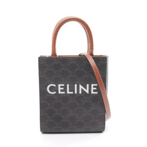 Pre-owned Leather celine-bags Celine Vintage , Black , Dames