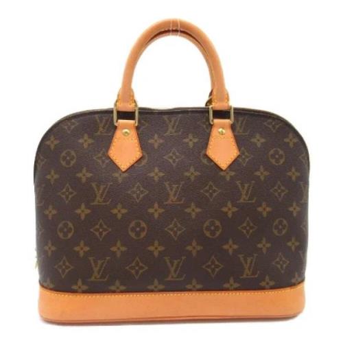 Pre-owned Canvas louis-vuitton-bags Louis Vuitton Vintage , Brown , Da...