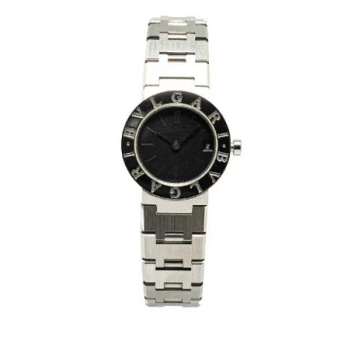 Pre-owned Metal watches Bvlgari Vintage , Black , Dames