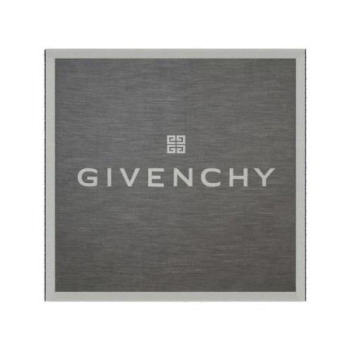 Elegant Grijs Sjaal Givenchy , Gray , Dames