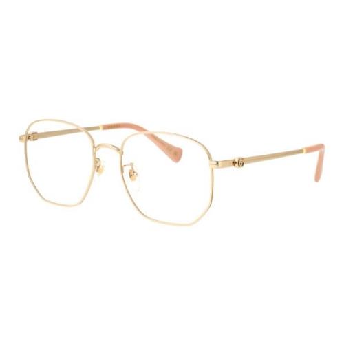 Stijlvolle Optische Bril Gg1420Ok Gucci , Yellow , Dames