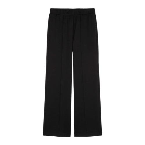 Jersey jogger wide leg Marc O'Polo , Black , Dames